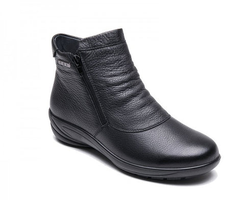 G Comfort P-9521S Black Wide Fit Boot